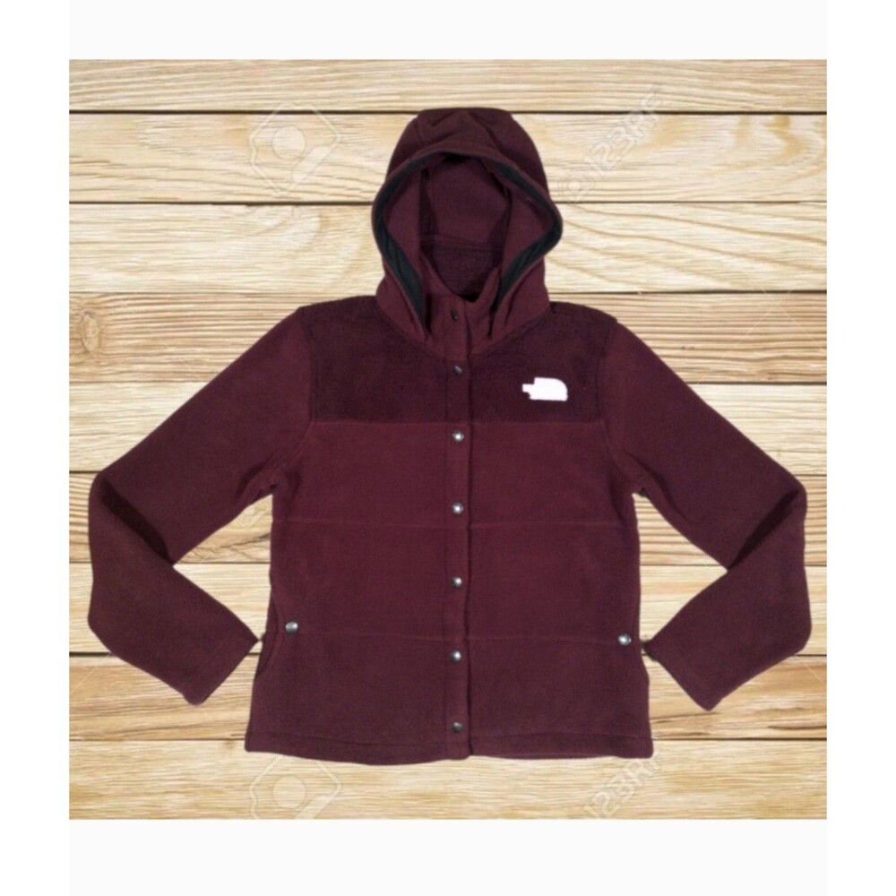 The North Face Jacket Gemma Snap Button Sherpa Fl… - image 1